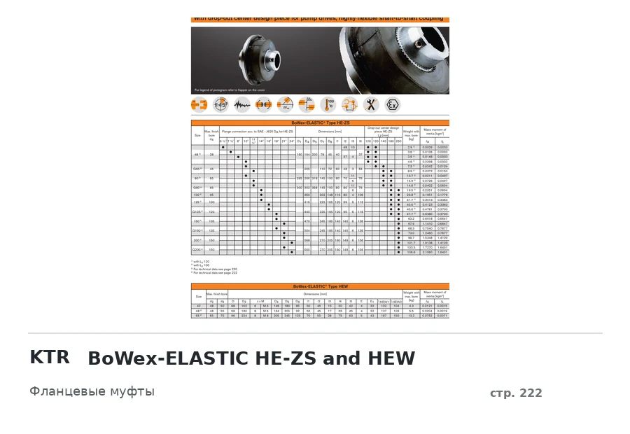 KTR BoWex-ELASTIC HE-ZS and HEW