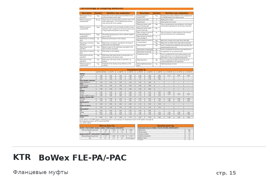 KTR BoWex FLE-PA/-PAC