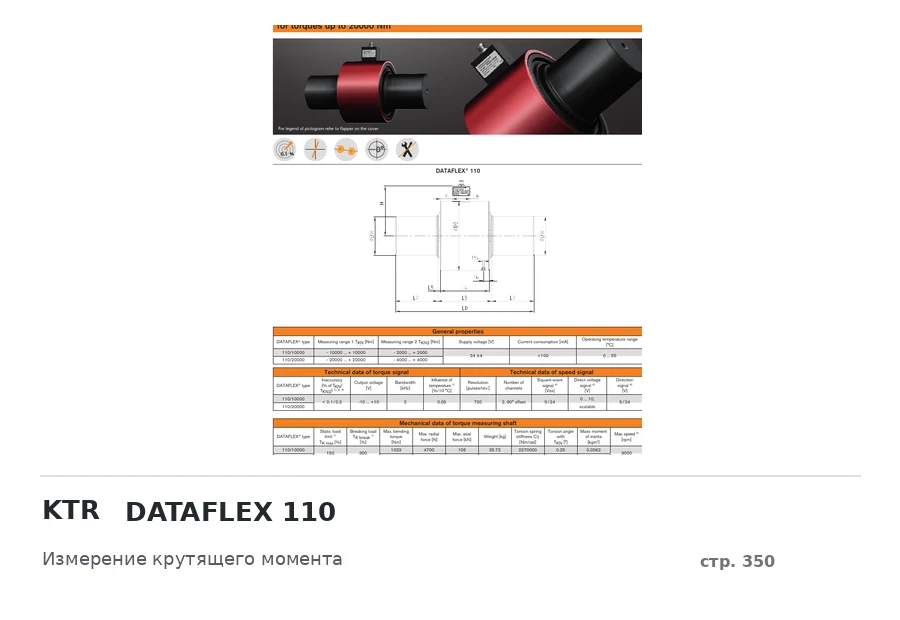 KTR DATAFLEX 110