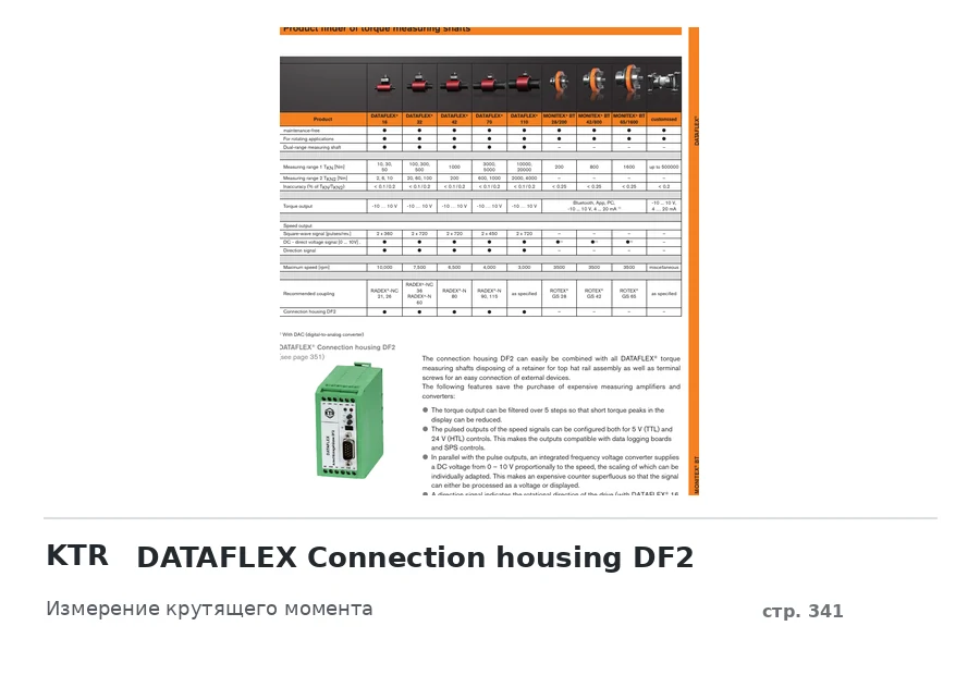 KTR DATAFLEX Connection housing DF2