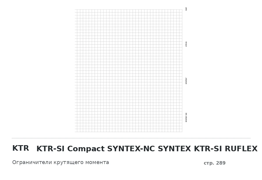 KTR KTR-SI Compact SYNTEX-NC SYNTEX KTR-SI RUFLEX
