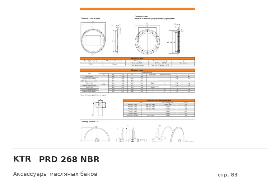 KTR PRD 268 NBR