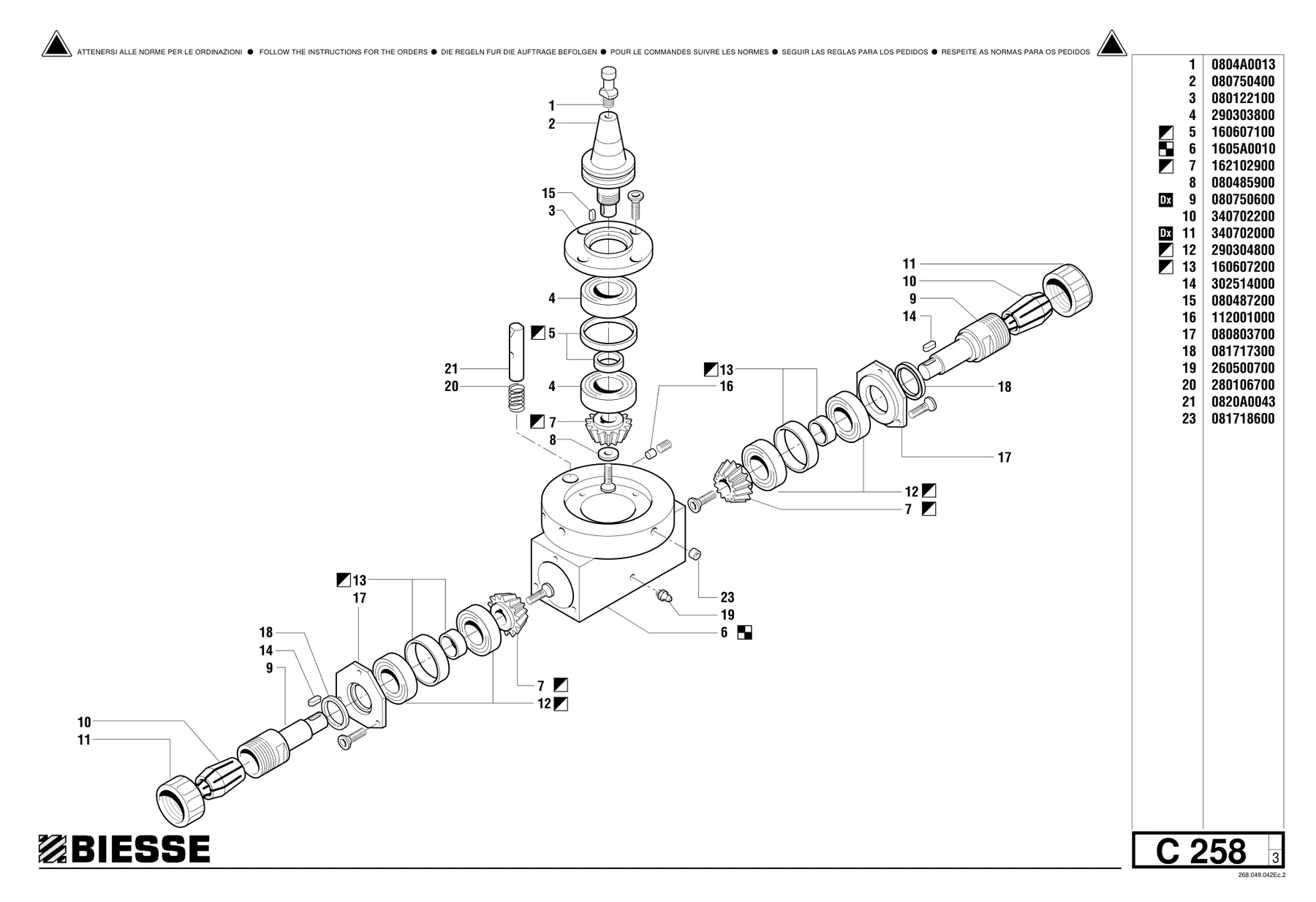 Biesse 080803700