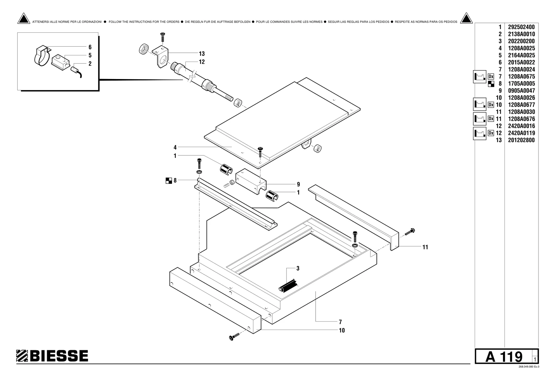 Biesse 201202800