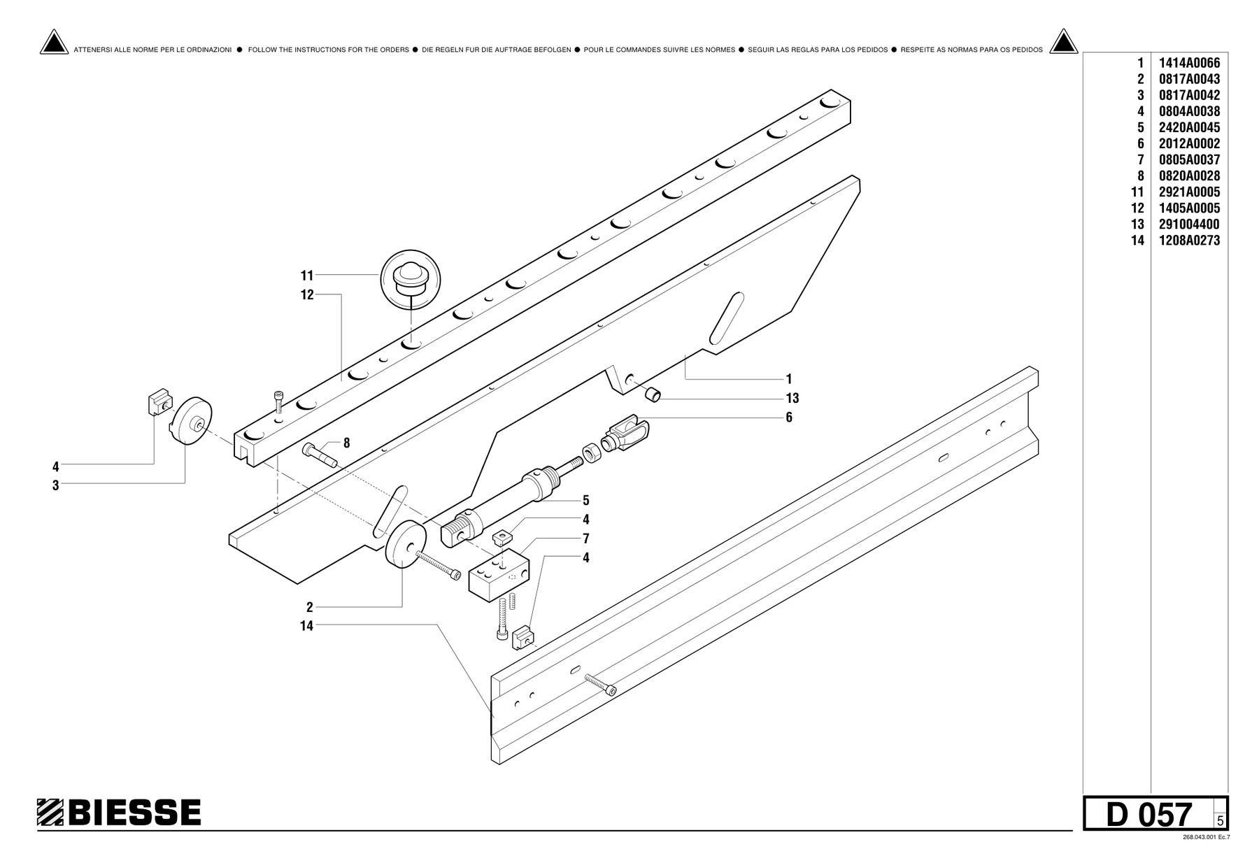 Biesse 291004400