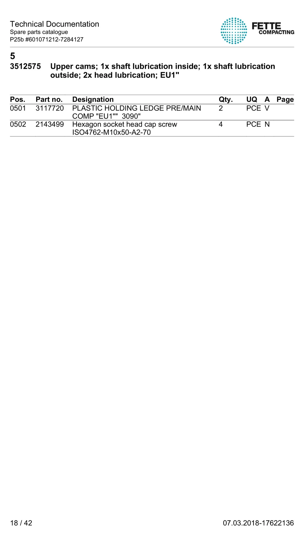 Fette Compacting 3117720