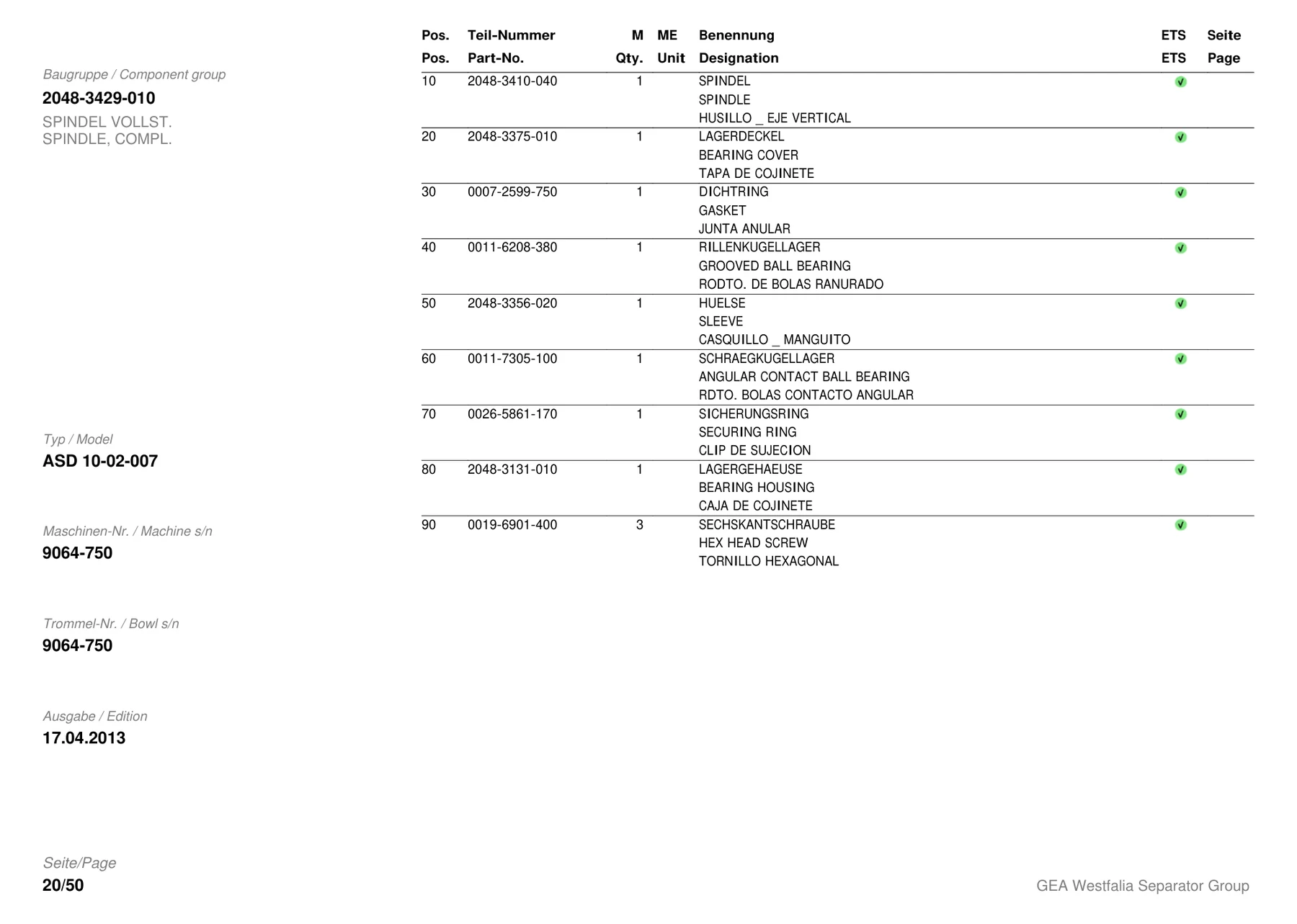 GEA 0019-6901-400