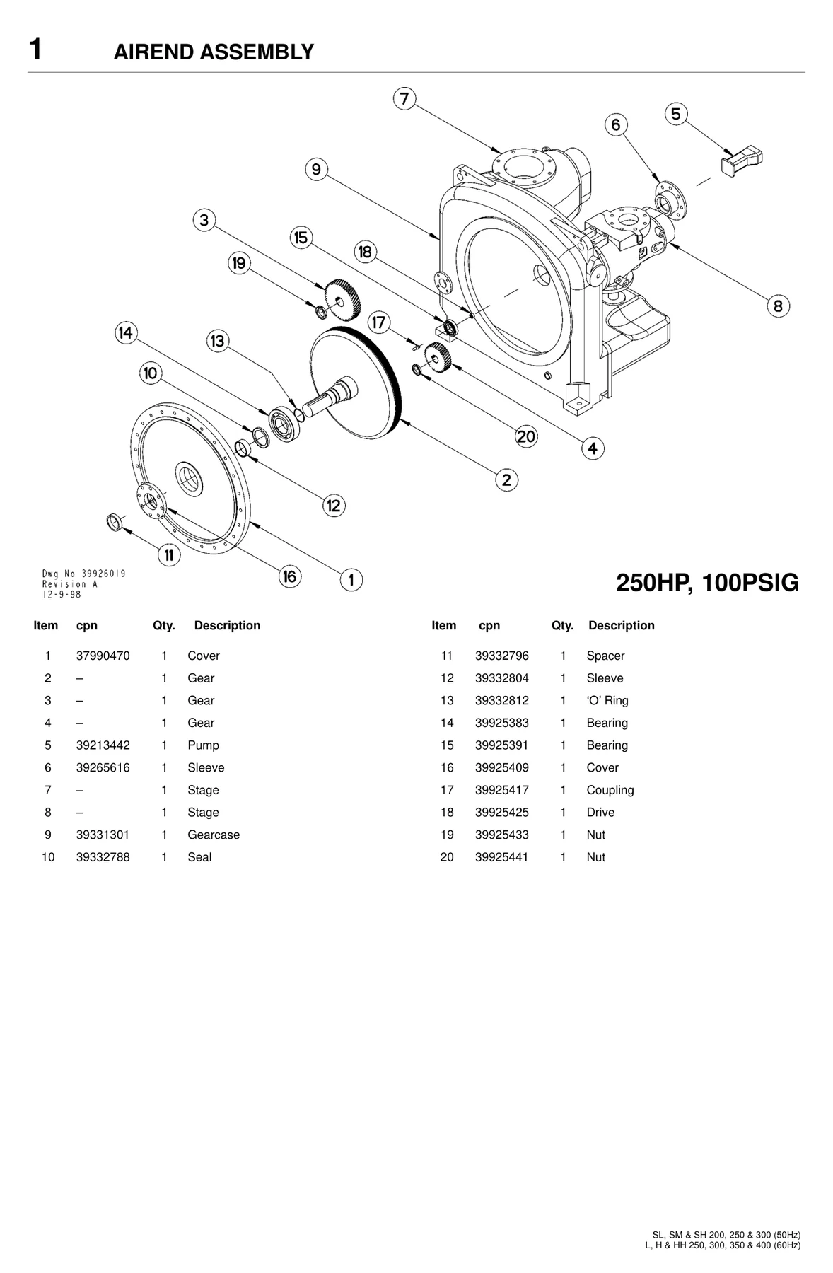 Ingersoll Rand 39925433