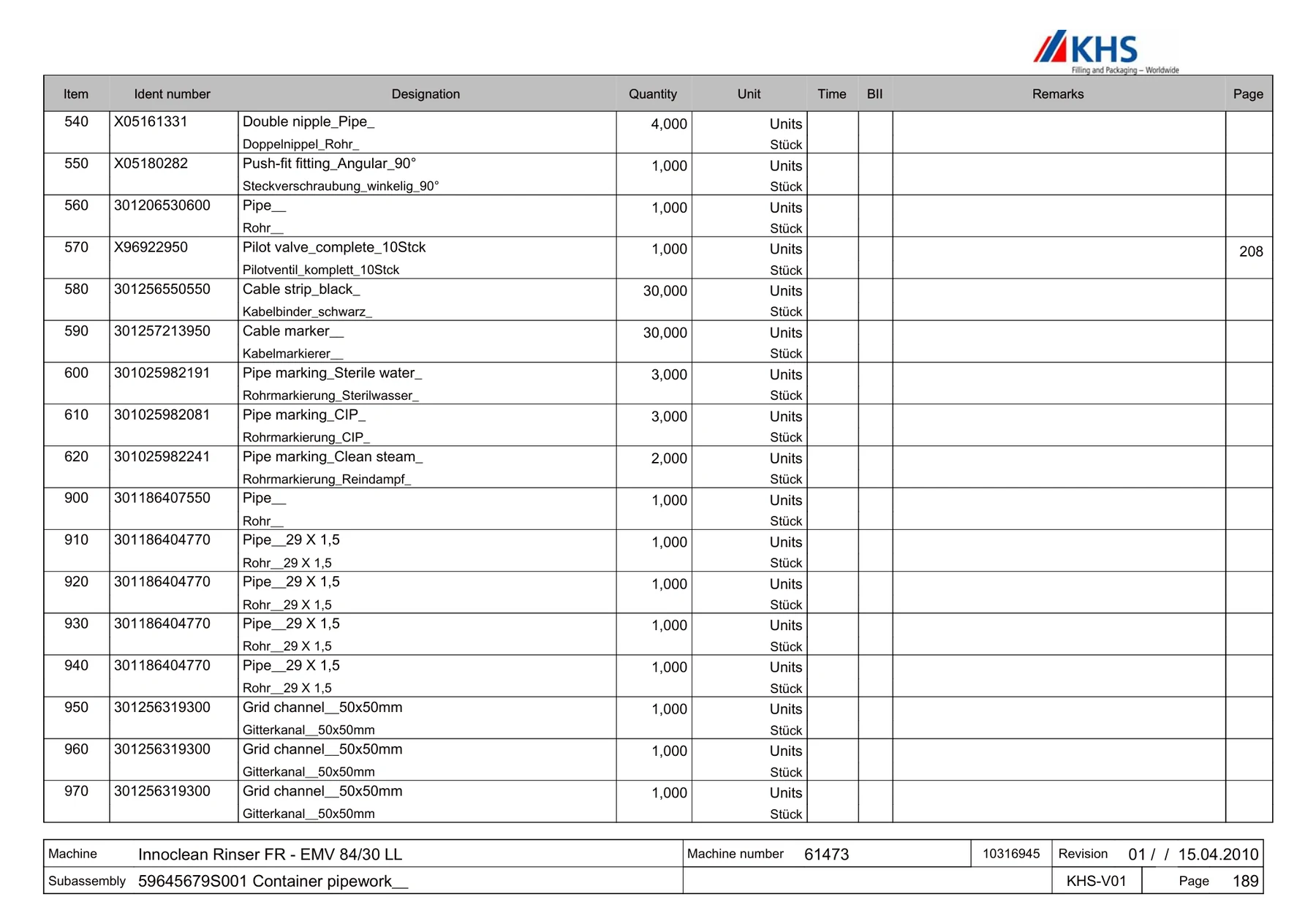 KHS 301257213950