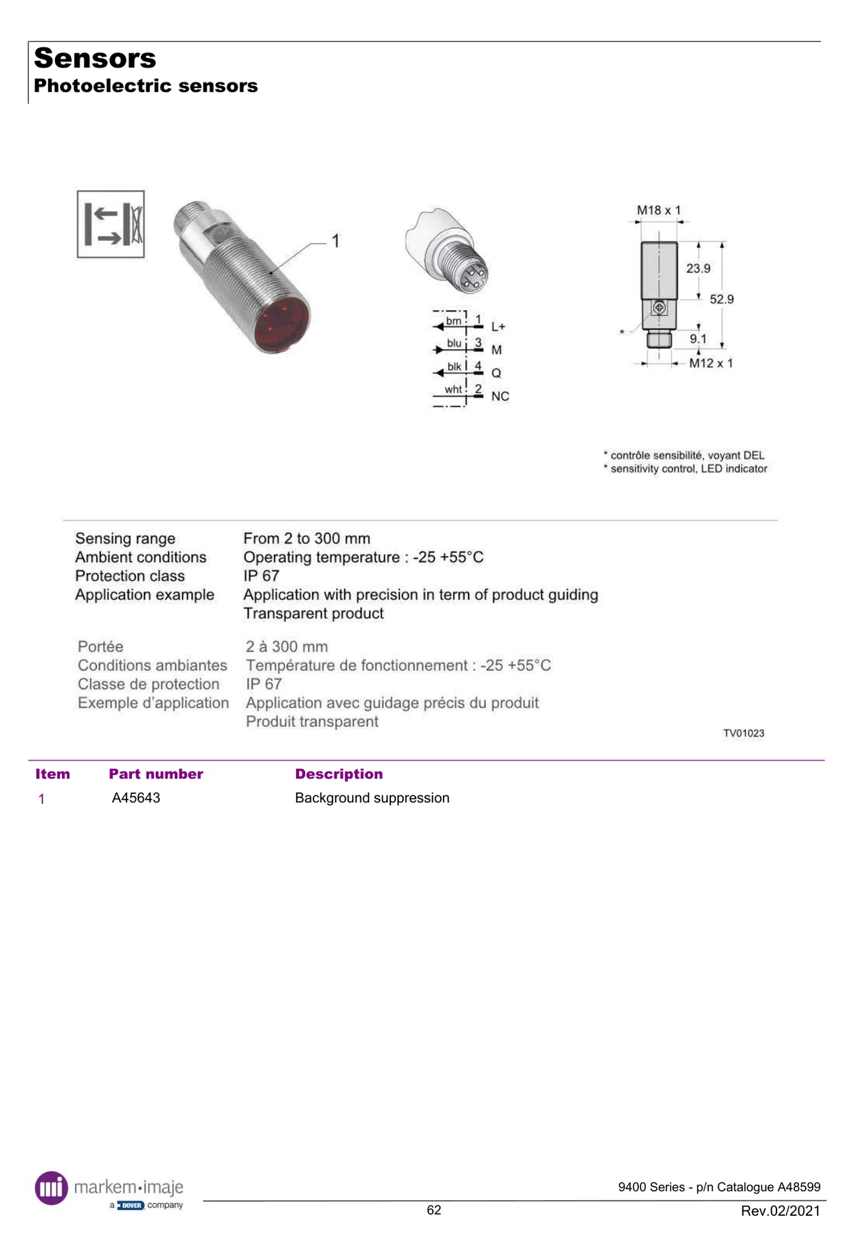 Markem-Imaje A45643