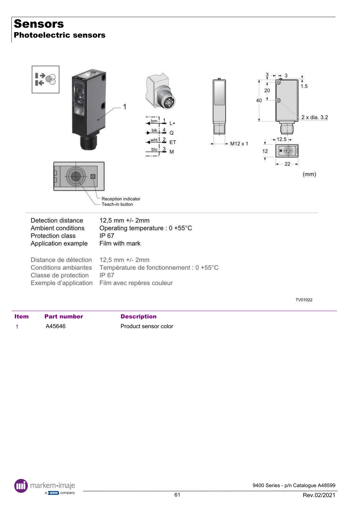 Markem-Imaje A45646