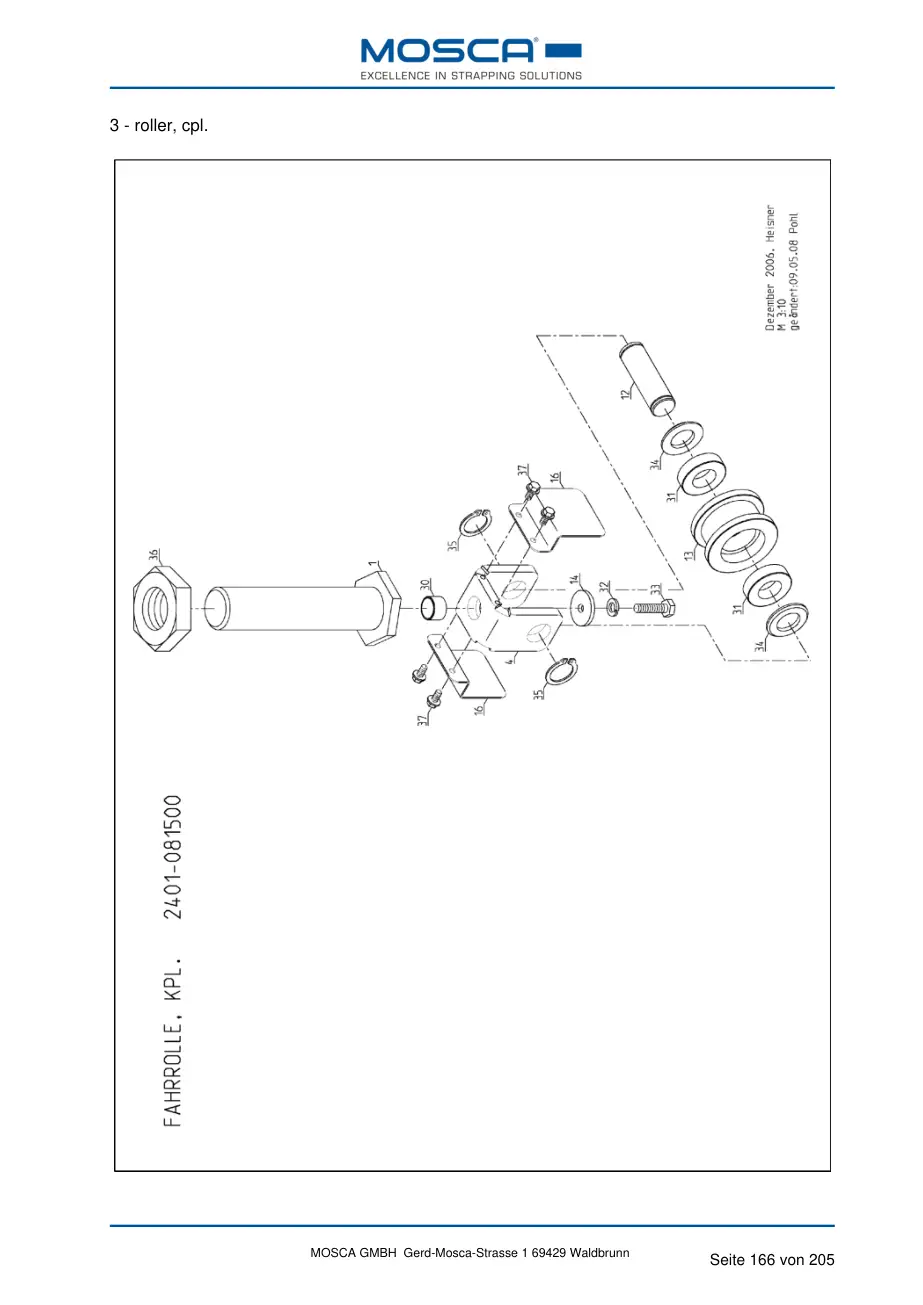 Mosca 2401-081100-00 threaded
