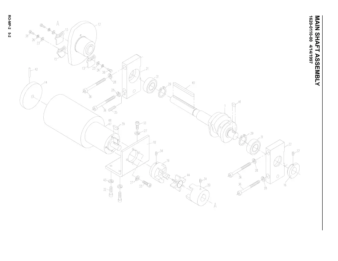 Mosca 0401-0110-11 Left Bearing