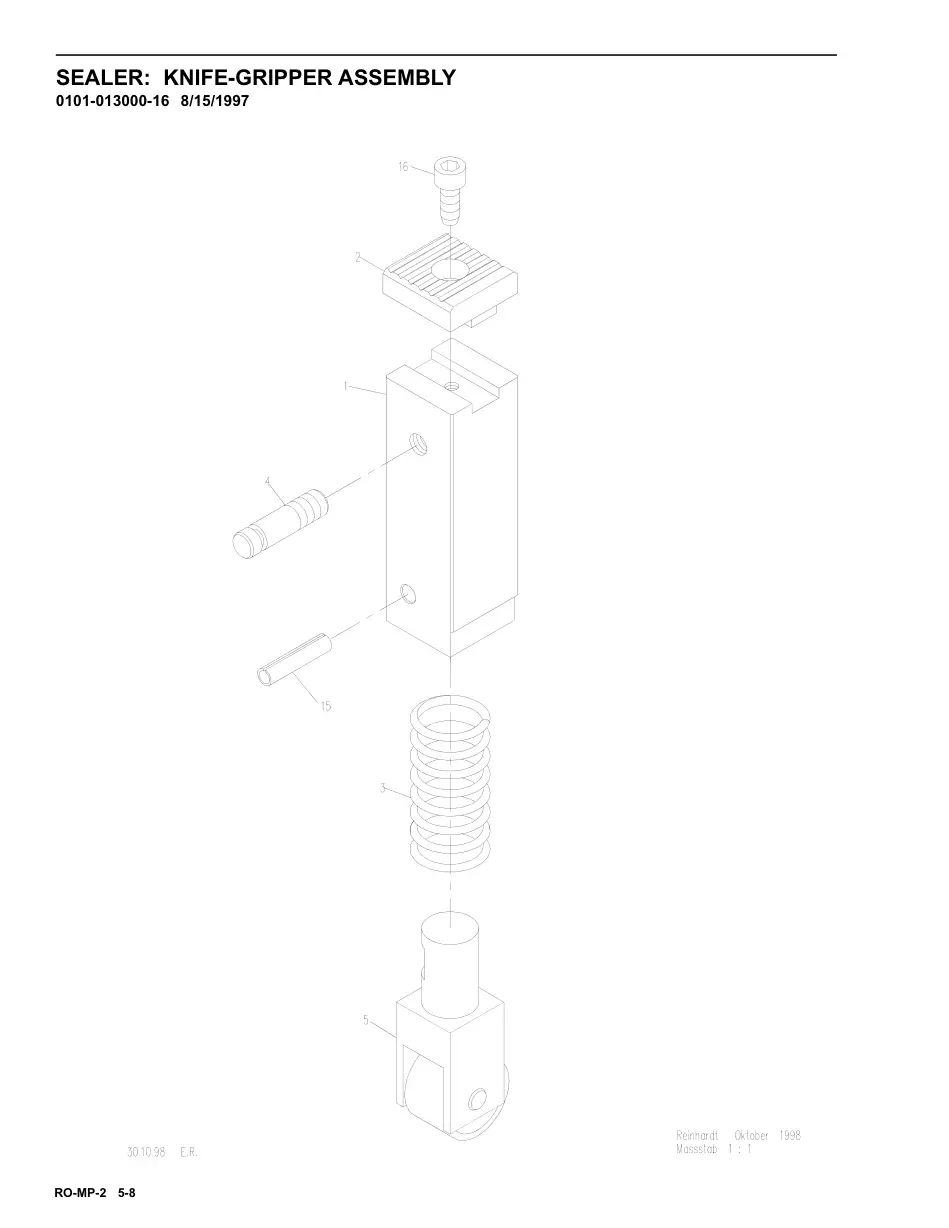 Mosca 0101-013000-02 Knife