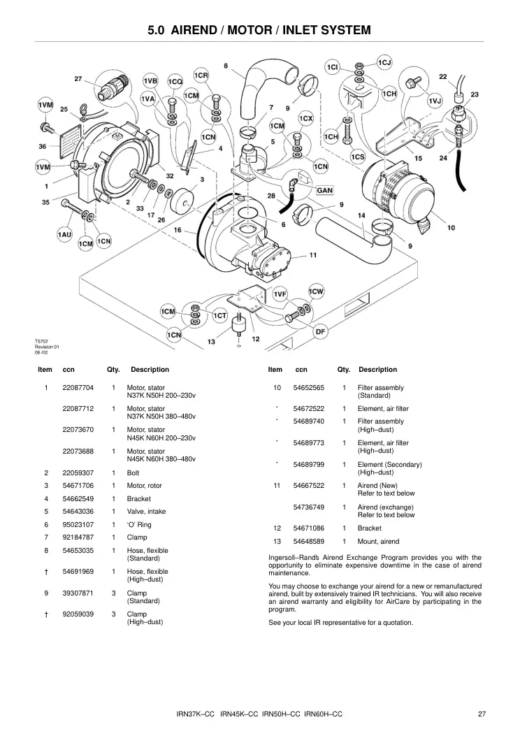 Ingersoll Rand 22059307