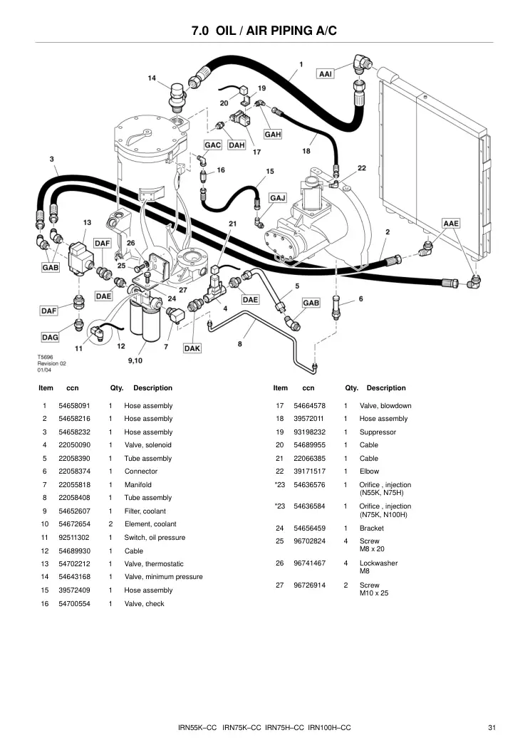 Ingersoll Rand 22050090