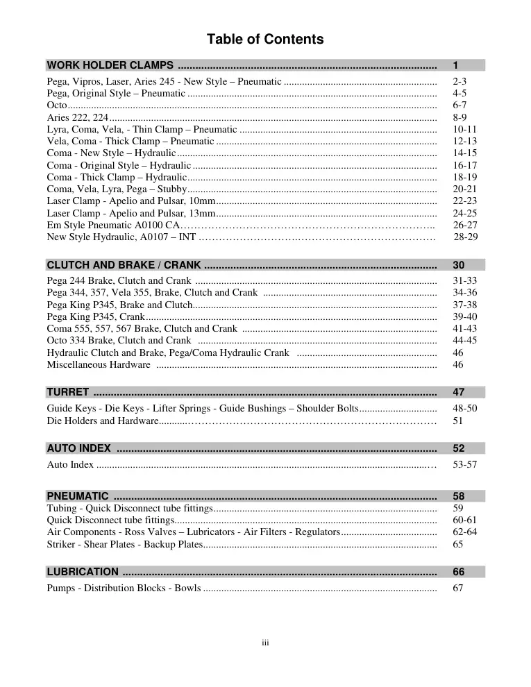 Alternative Parts A0100