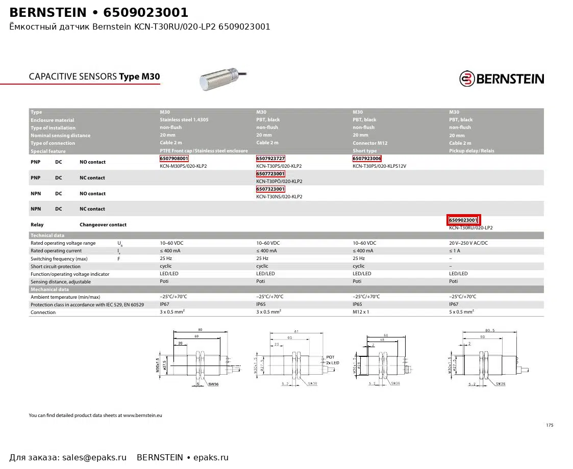 Bernstein 6509023001