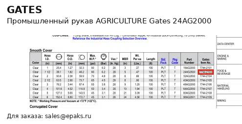 Gates 24AG2000