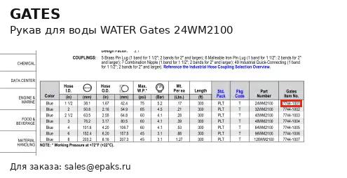 Gates 24WM2100