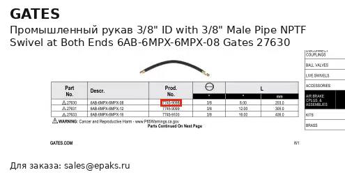 Gates 27630