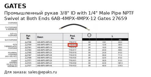 Gates 27659