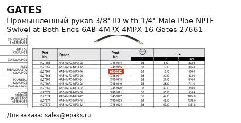 Gates 27661