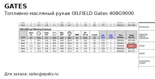 Gates 40BG9000