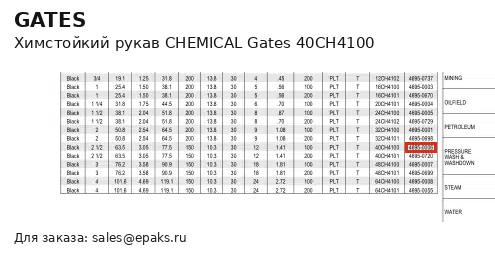 Gates 40CH4100