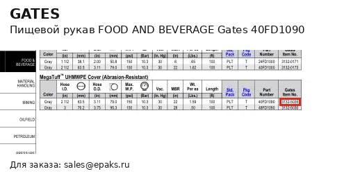 Gates 40FD1090