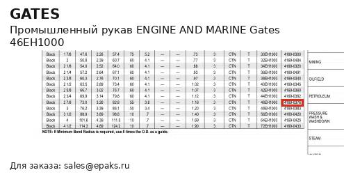 Gates 46EH1000