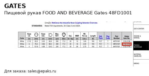 Gates 48FD1001