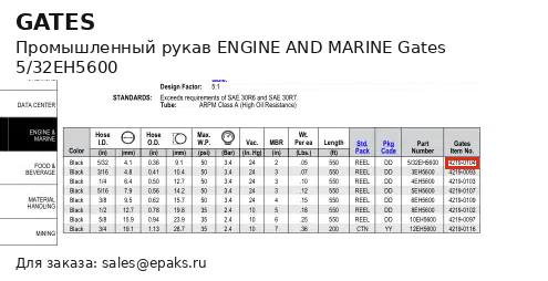 Gates 5/32EH5600