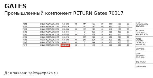 Gates 70317