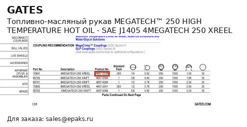Gates 70891
