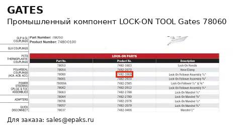 Gates 78060
