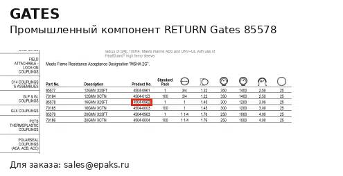Gates 85578
