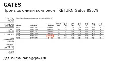 Gates 85579