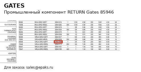 Gates 85946