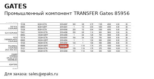 Gates 85956
