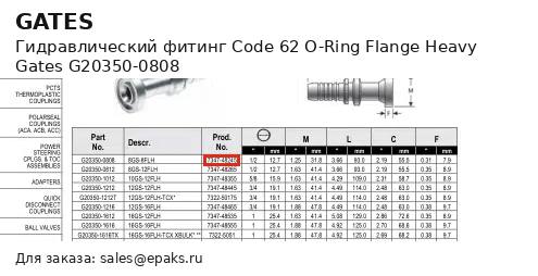 Gates G20350-0808
