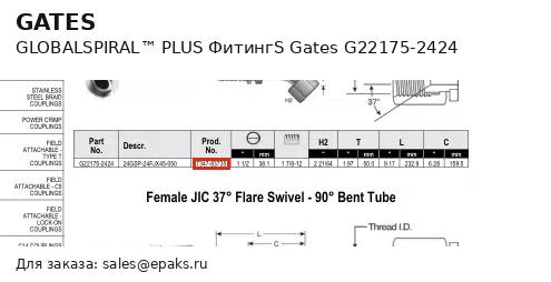 Gates G22175-2424
