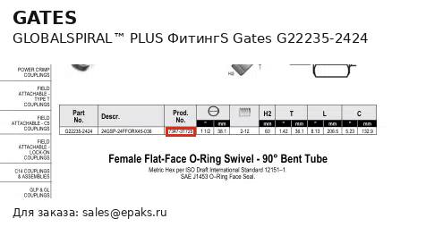 Gates G22235-2424