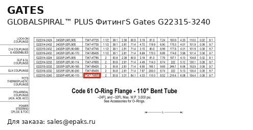 Gates G22315-3240