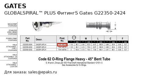 Gates G22350-2424
