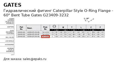 Gates G23409-3232