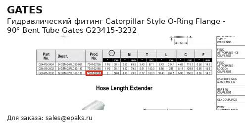 Gates G23415-3232