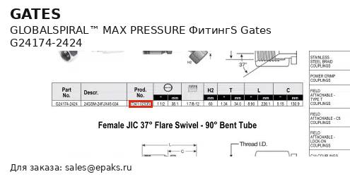 Gates G24174-2424