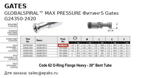 Gates G24350-2420