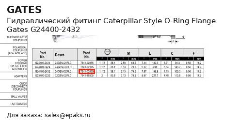 Gates G24400-2432